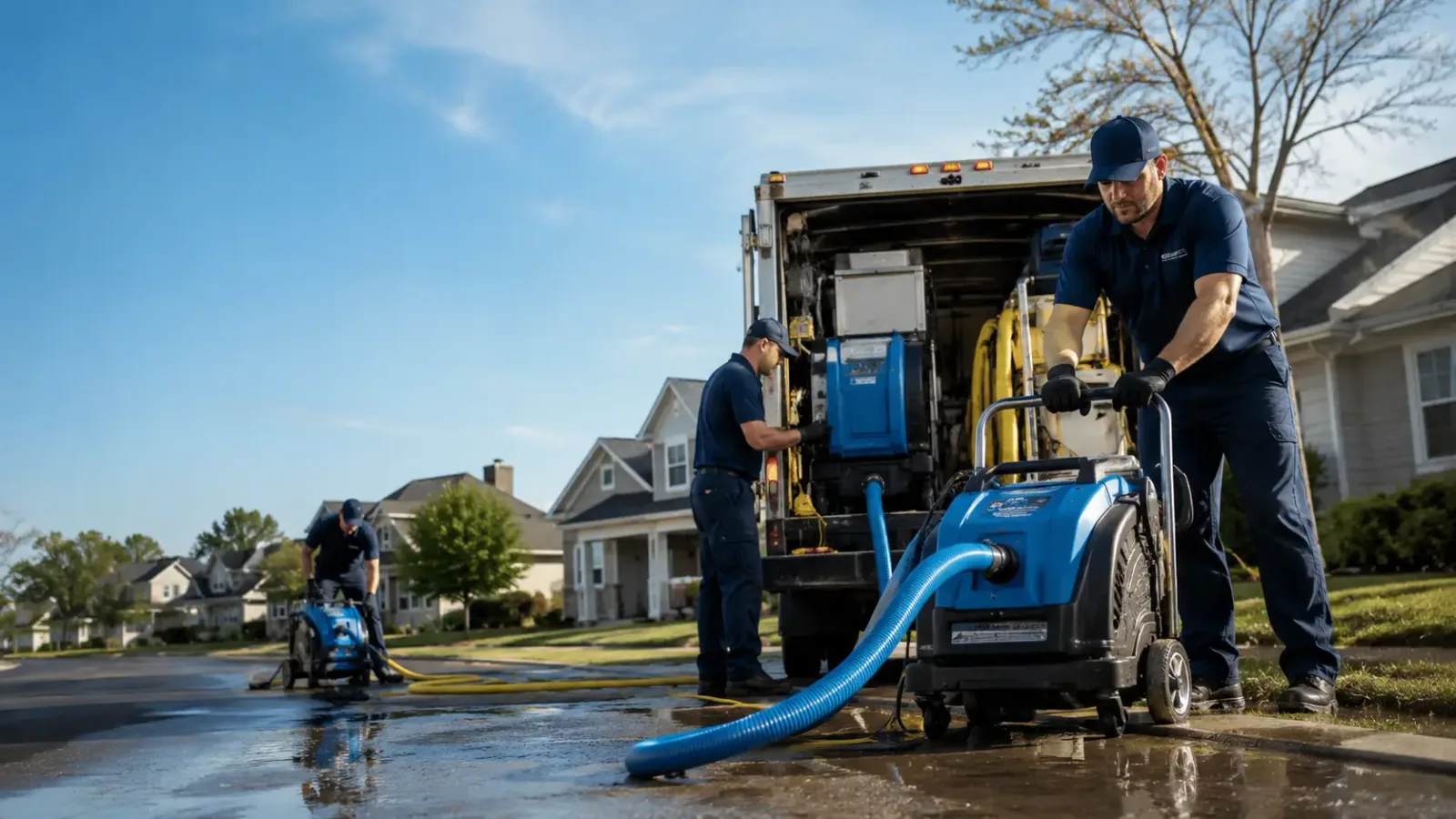 Flood Damage Cleanup in Mcroberts, KY